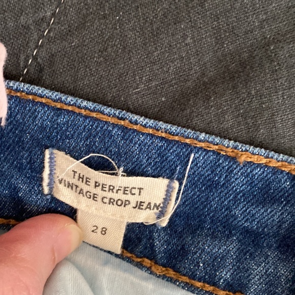 Madewell perfect Fit Vintage Jeans crop, tall - Picture 8 of 9